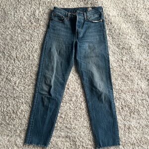 Levi's Light Blue Denim Jeans -white oak cone denim